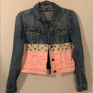 Custom Painted Denim Jacket